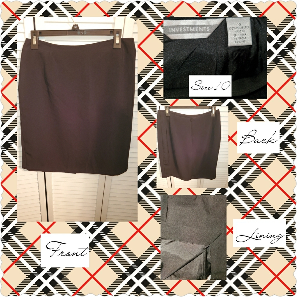 Size 10 Black Skirt